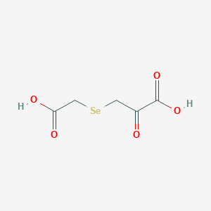 3-[(Carboxymethyl)selanyl]-2-oxopropanoic acid