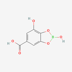 molecular formula C7H5BO6 B1199765 Phytex CAS No. 78456-98-1