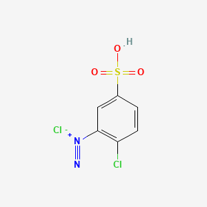 Diazo-2-chloroaniline-5-sulfonic acid