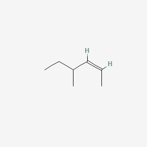 molecular formula C7H14 B11997922 cis-4-Methyl-2-hexene CAS No. 3683-19-0