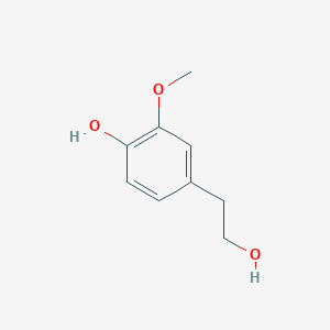 molecular formula C9H12O3 B119980 Homovanillyl alcohol CAS No. 2380-78-1