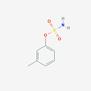 molecular formula C7H9NO3S B11998079 3-Methylphenyl sulfamate CAS No. 25998-91-8