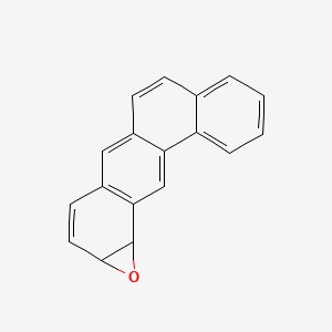 molecular formula C18H12O B1199811 Benz(a)anthracene 10,11-epoxide CAS No. 79252-23-6