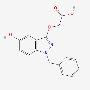 molecular formula C16H14N2O4 B1199827 5-Hydroxybendazac CAS No. 84745-02-8