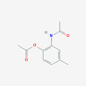 2-Acetamido-4-methylphenyl acetate