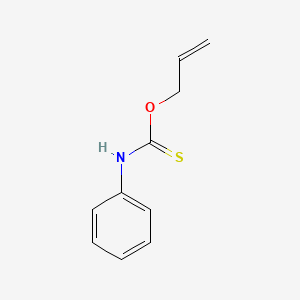 molecular formula C10H11NOS B11998514 O-Prop-2-en-1-yl phenylcarbamothioate CAS No. 5816-31-9
