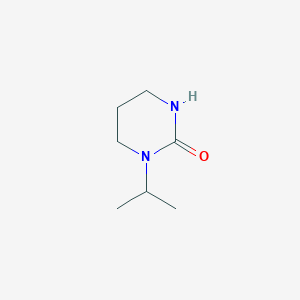 molecular formula C7H14N2O B11998567 1-isopropyltetrahydro-2(1H)-pyrimidinone 