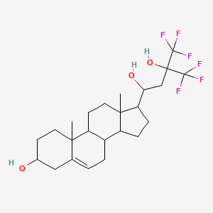 molecular formula C24H34F6O3 B1199859 NSC12 