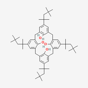 5,11,17,23-Tetrakis(1,1,3,3-tetramethylbutyl)calix[4]arene-25,26,27,28-tetrol