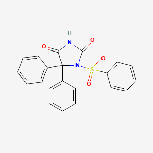 5,5-Diphenyl-1-phenylsulfonylhydantoin