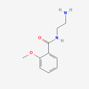 molecular formula C10H14N2O2 B1199873 n-(2-aminoethyl)-2-methoxybenzamide CAS No. 53673-10-2