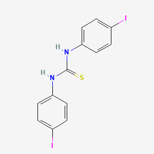 molecular formula C13H10I2N2S B11998749 1,3-Bis(4-iodophenyl)thiourea CAS No. 2059-77-0