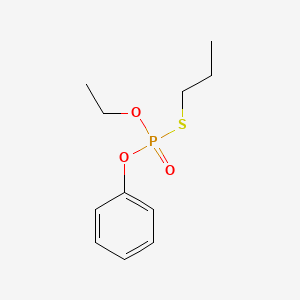 molecular formula C11H17O3PS B1199878 Heterophos CAS No. 40626-35-5