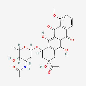 molecular formula C29H31NO11 B1199880 N-Acetyldaunorubicin CAS No. 32385-10-7