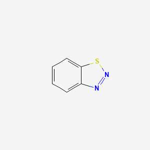 molecular formula C6H4N2S B1199882 1,2,3-苯并噻二唑 CAS No. 273-77-8