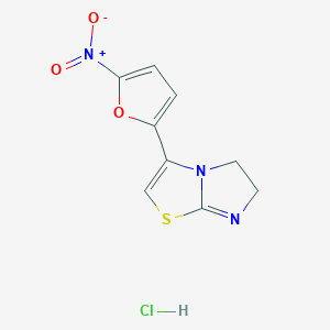 molecular formula C9H8ClN3O3S B1199883 Furazolium chloride CAS No. 5118-17-2