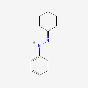 molecular formula C12H16N2 B1199886 Cyclohexanone phenylhydrazone CAS No. 946-82-7