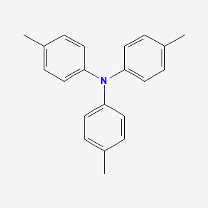 molecular formula C21H21N B1199887 Benzenamine, 4-methyl-N,N-bis(4-methylphenyl)- CAS No. 1159-53-1