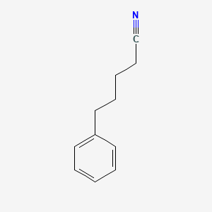 molecular formula C11H13N B11998875 5-Phenyl-pentanenitrile CAS No. 7726-45-6