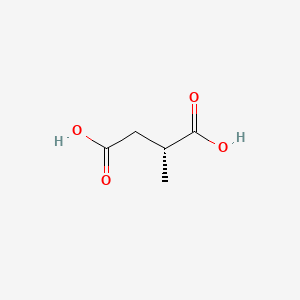 molecular formula C5H8O4 B1199894 (R)-(+)-Methylsuccinic acid CAS No. 3641-51-8