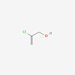 molecular formula C3H5ClO B1199897 2-氯-2-丙烯-1-醇 CAS No. 5976-47-6