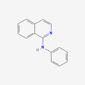 molecular formula C15H12N2 B11999124 N-Phenyl-1-isoquinolinamine 