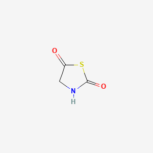 molecular formula C3H3NO2S B1199914 1,3-Thiazolidine-2,5-dione CAS No. 16874-97-8