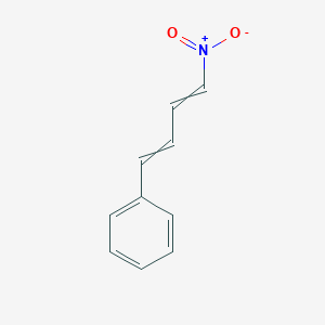 molecular formula C10H9NO2 B1199917 4-Nitrobuta-1,3-dienylbenzene 