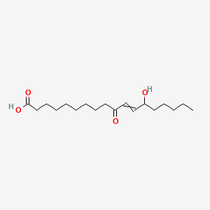 13-Hydroxy-10-oxooctadec-11-enoic acid