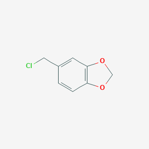 molecular formula C8H7ClO2 B119993 胡椒酰氯 CAS No. 20850-43-5