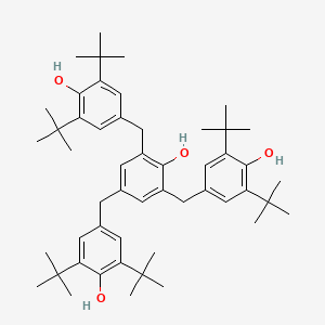 2,4,6-Tri(3,5-di-tert-butyl-4-hydroxybenzyl)phenol