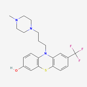 molecular formula C21H24F3N3OS B1199950 7-Hydroxytrifluoperazine CAS No. 62267-37-2