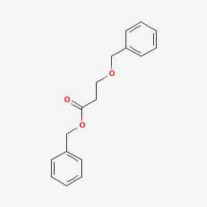molecular formula C17H18O3 B11999540 Benzyl 3-(benzyloxy)propanoate CAS No. 93652-31-4