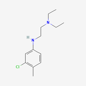 molecular formula C13H21ClN2 B1199964 Mirasan CAS No. 2519-75-7