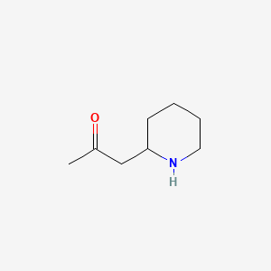 molecular formula C8H15NO B1199966 Pelletierine CAS No. 539-00-4