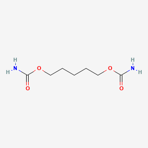 molecular formula C7H14N2O4 B11999711 1,5-Pentanediol, dicarbamate CAS No. 78149-92-5