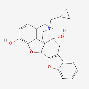 molecular formula C26H25NO4 B1199974 Naltriben mesylate 