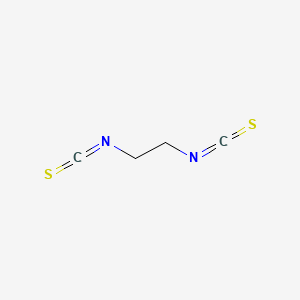 molecular formula C4H4N2S2 B1199987 1,2-二异硫氰酸乙烷 CAS No. 3688-08-2