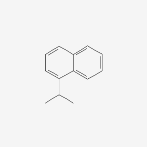 molecular formula C13H14 B1199988 1-Isopropylnaphthalene CAS No. 6158-45-8