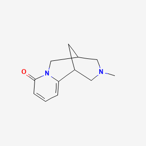 molecular formula C12H16N2O B1199991 N-Methylcytisine CAS No. 63699-79-6