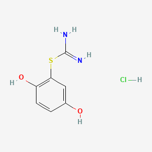 molecular formula C7H9ClN2O2S B11999934 Usaf PD-17 CAS No. 6274-93-7