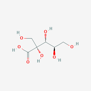 molecular formula C6H12O7 B1199995 2-Carboxy-D-arabinitol 