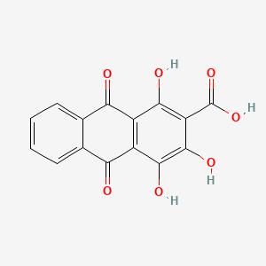 molecular formula C15H8O7 B1200002 Pseudopurpurin CAS No. 476-41-5