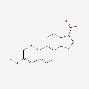 molecular formula C22H32O2 B12000074 3-Methoxypregna-3,5-dien-20-one CAS No. 903-03-7