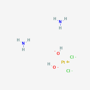 molecular formula Cl2H8N2O2Pt B1200011 Oxoplatinum CAS No. 31246-66-9