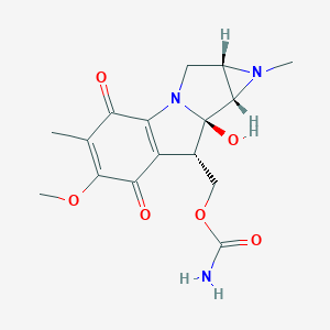 molecular formula C16H19N3O6 B120002 9-Epimitomycin B CAS No. 13164-90-4