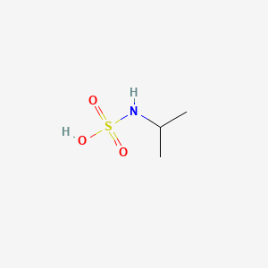 molecular formula C3H9NO3S B12000211 Isopropylsulfamic acid CAS No. 42065-76-9