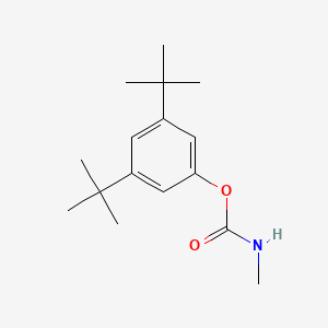 molecular formula C16H25NO2 B1200032 Butacarb CAS No. 2655-19-8