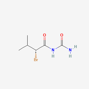 (R)-2-bromoisovalerylurea