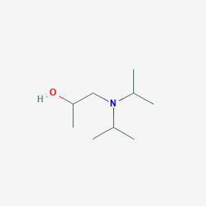 molecular formula C9H21NO B12000467 1-[Di(propan-2-yl)amino]propan-2-ol CAS No. 2109-63-9